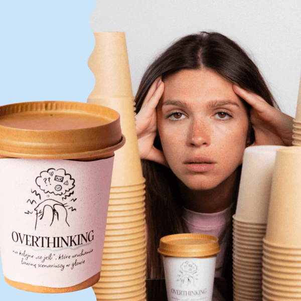 overthinking zmartwiona przebodzcowana dziewczyna
